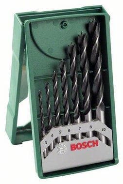 Bosch X-Line træboresæt - 7 dele - Til træ