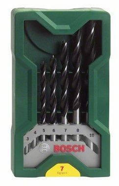Bosch X-Line træboresæt - 7 dele - Til træ