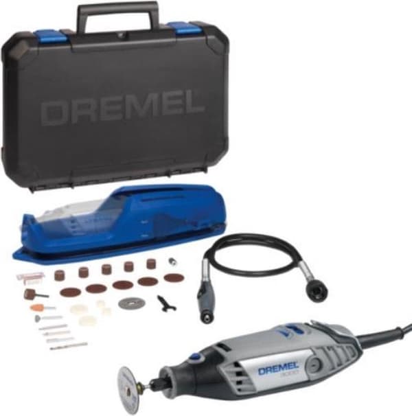 Dremel 3000 Multiværktøj - Roterende - 130 Watt - Med 25 tilbehør og etui