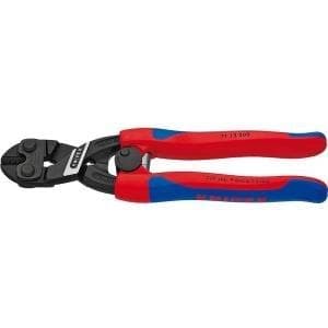 Knipex CoBolt - boltsaks - kromvanadiumstål - plastik - blå/rød (71 12 200)