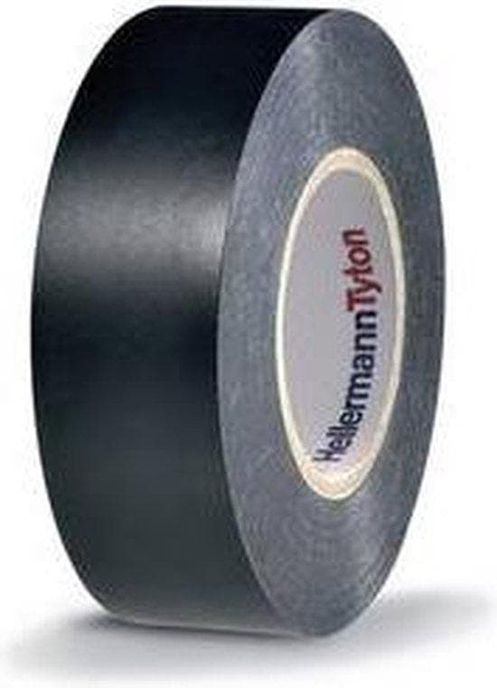 HellermannTyton HTAPE-FLEX15-25x25-PVC-BK 710-00137 eristenauha 1 rulla (710-00137)