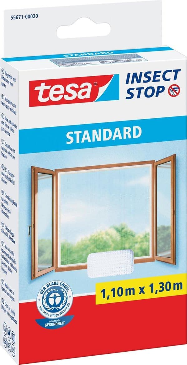 Tesa Vinduesskærm - 110x130 cm - Hvid