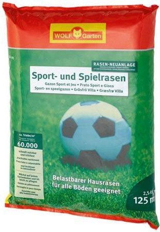 WOLF-Garten LG 125 Gräsmatta för sport och fritid 5 kg 125 m² gräsfrö (3.825.020)