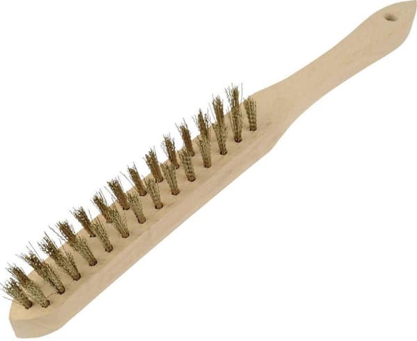 Brüder Mannesmann S291051 Stålbørste Messing 275 mm 1 stk.