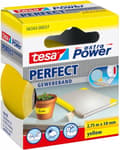 Miniatyrbild 1 av 4: Tesa extra power perfect tygtejp gul hängbox - 2,75 mx 38 mm.