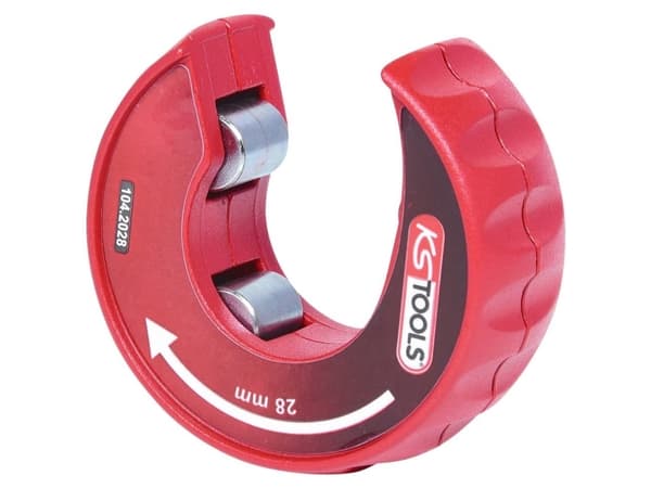KS TOOLS kobberrør skrallerørkutter, 28mm (104.2028)