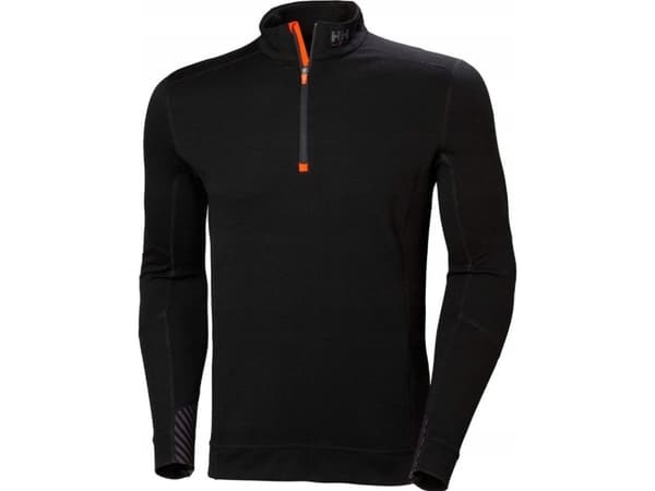 T-shirt Lifa 75107 l/æ lyn sort L