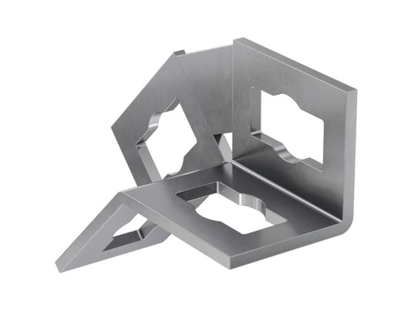 Fischer PUWS Universalvinkel Rustfrit stål 562835 10 stk