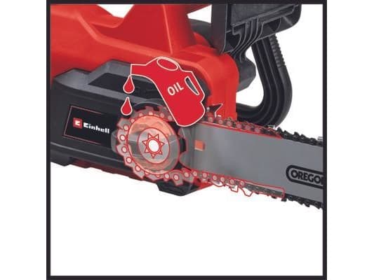 Einhell GC-EC 2040, 7100 RPM, 40 cm, 37,5 cm, 15,5 m/s, Sort, Rød, 0,16 l