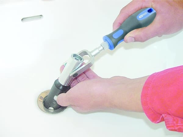 KS TOOLS Kokoonpanotyökalu tyhjennysventtiileille, 92mm (116.2060)