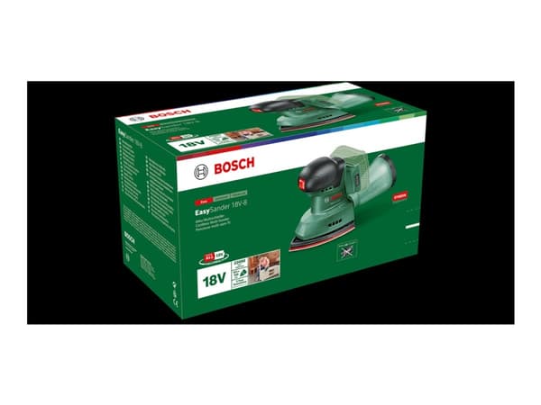 Bosch EasySander 18V-8 - Flerputeslipemaskin - trådløs - uten batteri - 18 V - SOLO