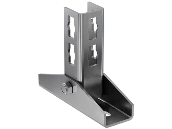 Fischer PVB A4 Skinnefod Rustfrit stål 562838 5 stk