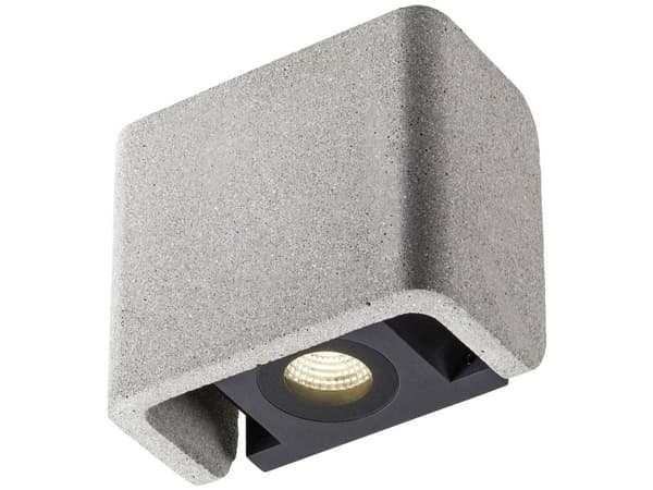SLV Mana Out, Vegglys, Grå, Aluminium, IP65, Camping, Inngang, Fasade, Garage, Hage, Gressplen, Gangsti, Terrasse, Gate, I