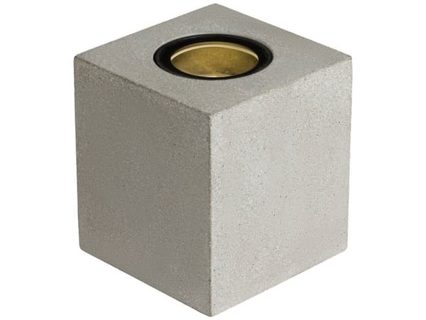 SLV Concreto, Golvbelysning för utomhusbruk, Grå, Betong, IP65, Camping, Entré, Fasad, Garage, Trädgård, Gräsmatta, Trädgårdsgång, Terass, Gata, I