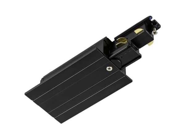 SLV 1006521, Strömförsörjning för ljusskena, Innertak/vägg, Svart, Polykarbonat, IP20, 220 - 250 V