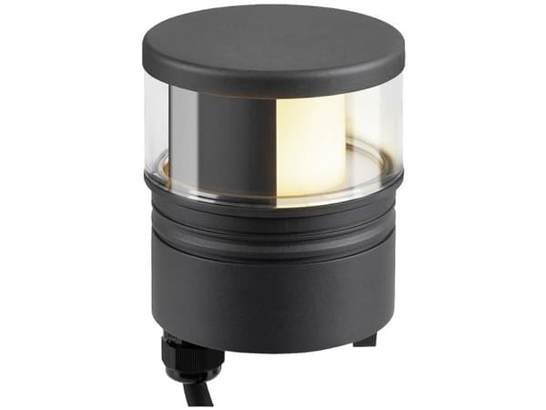 SLV M-POL S, Utomhus pelar-/stolpbelysning, Antracit, Gjuten aluminium, IP65, I, IK10