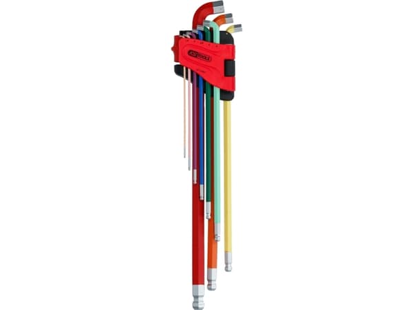 KS Tools 151.4560, 9 kpl, Terästä, Kromi, DIN ISO 2936, 560 g