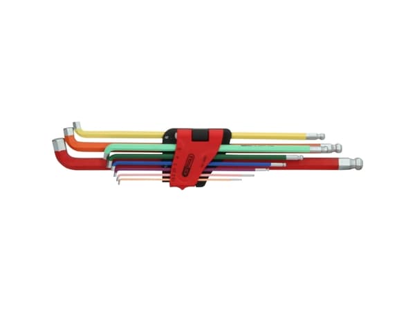 KS Tools 151.4560, 9 kpl, Terästä, Kromi, DIN ISO 2936, 560 g