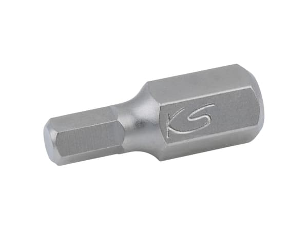 KS Tools 930.1006, 1 stykker, Hex (metrisk), 6 mm, Nickel, Stål, 30 mm, 40 g