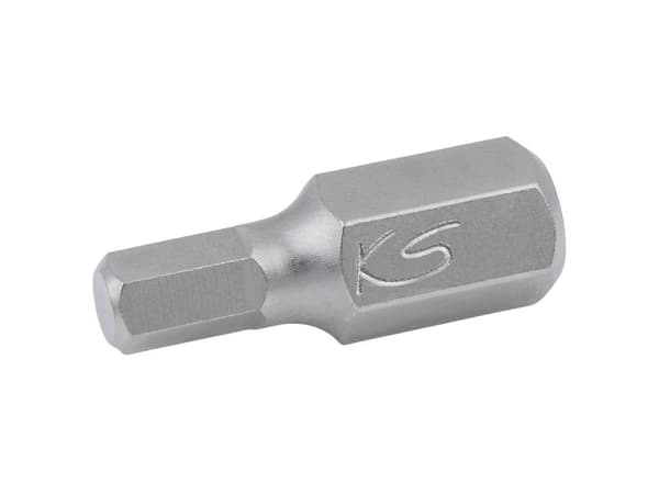 KS Tools 930.1006, 1 stykker, Hex (metrisk), 6 mm, Nickel, Stål, 30 mm, 40 g