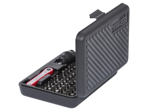 KS Tools 911.2080, 99 stk, Nikkeli, DIN 3126, ISO 1173 - C 6,3, 25 mm, 750 g, 25,4 / 4 mm (1 / 4")