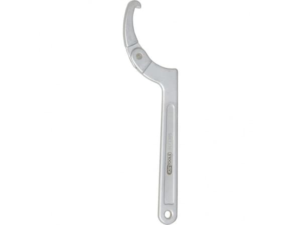 KS Tools 517.1305, Hakenøkkel, Krom, Kromvanadiumstål, Skralle, 115,120,125,130,135,145,155 mm, 31,5 cm