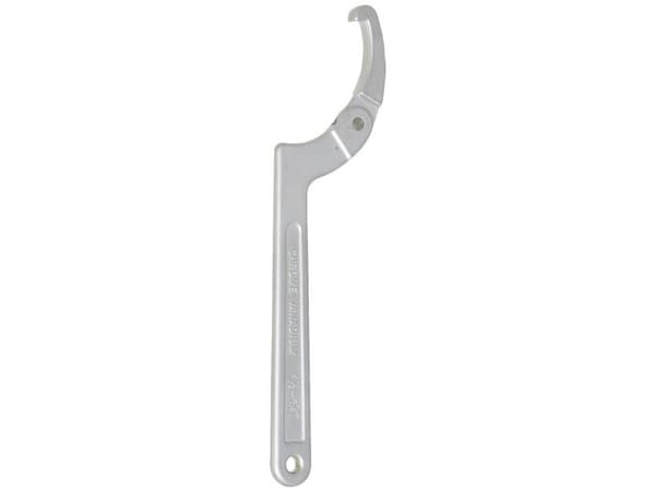 KS Tools 517.1305, Kroknyckel, Krom, Krom-vanadiumstål, Förböjd, 115,120,125,130,135,145,155 mm, 31,5 cm