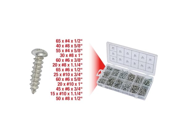 KS Tools 970.0420, ISO 7049, 680 g, 550 styck
