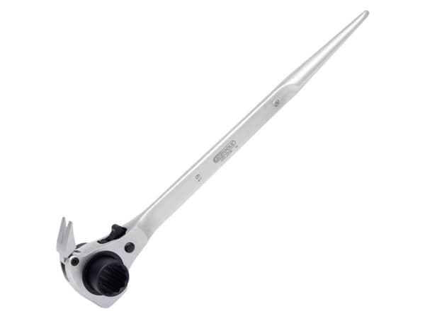 KS Tools 522.2219, Rustfrit stål, Krom-vanadium-stål, Lige, 19,22 mm, 31 cm, 470 g