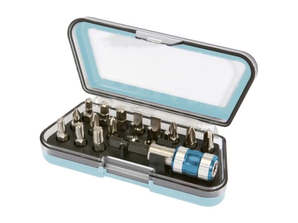 KS Tools 910.2055, 18 stykker, Rustfritt stål, DIN 3126, ISO 1173 - C 6,3, 25 mm, 190 g, 25,4 / 4 mm (1 / 4")