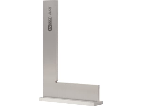 KS TOOLS stoppfirkant i henhold til DIN 875/0, 100mm (300.0313)