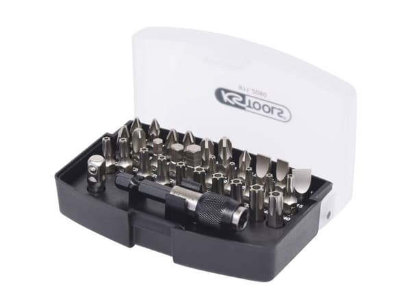 KS Tools 911.2060, 32 stykker, Nickel, DIN 3126, ISO 1173 - C 6,3, 25 mm, 300 g, 25,4 / 4 mm (1 / 4")