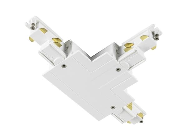 SLV T-connector, T-kobling, Hvit, Polykarbonat (PC), IP20, I, Tak/Vegg
