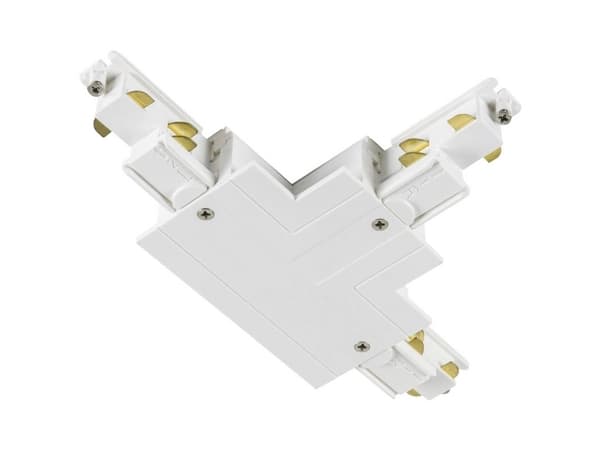 SLV T-connector, T-kobling, Hvit, Polykarbonat (PC), IP20, I, Tak/Vegg
