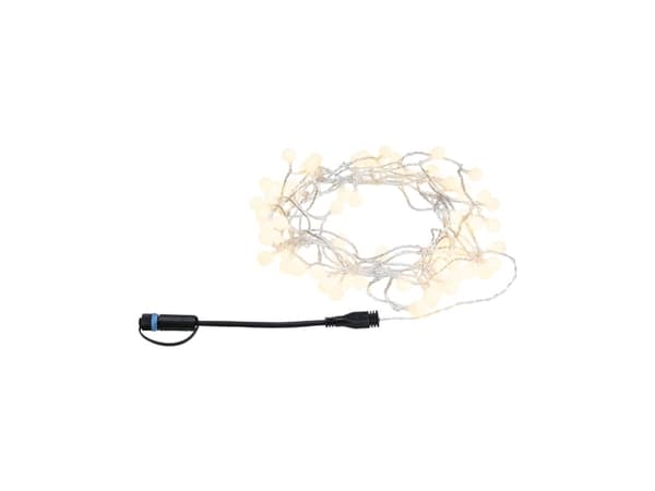 Paulmann Outdoor Plug & Shine łańcuch świetlny 7 IP44 3000K 72x2lm 24V Sort