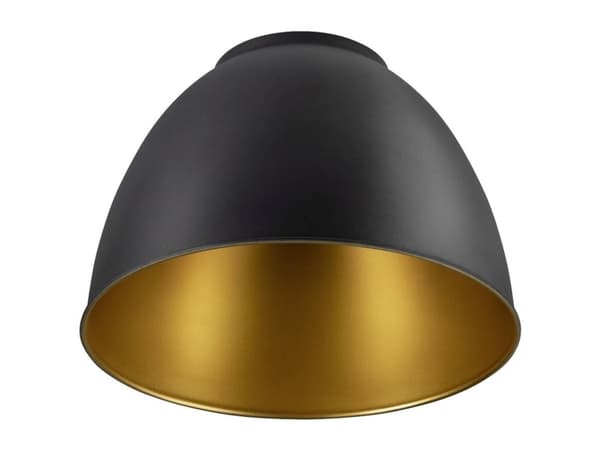 SLV Para Dome, Belysning, lampskärm, Svart, Guld, Gjuten aluminium, Slovenska, IP20, 30,8 cm
