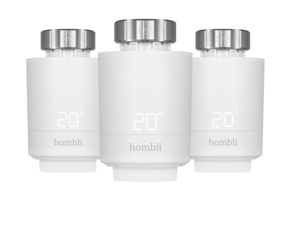 Hombli - Smart Radiator Thermostat   Expansion pack (2+1)