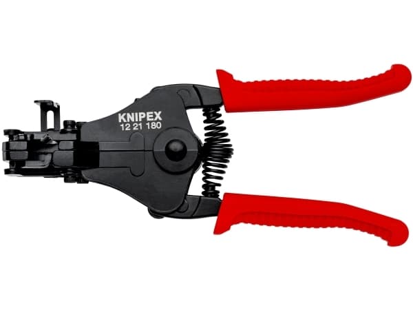 Knipex 12 21 180, Skyddsisolering, 366 g, Svart, Röd