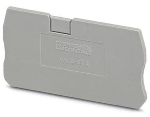 Phoenix D-ST 4, Kåpa för kopplingsplintar, 50 styck, Grå, 2,2 mm, 55,9 mm, 29 mm