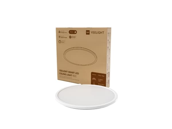 Yeelight Smart - Kattovalaisin - LED - 24 W - 16 miljoonaa väriä - 2700-6500 K - ultraohut - valkoinen