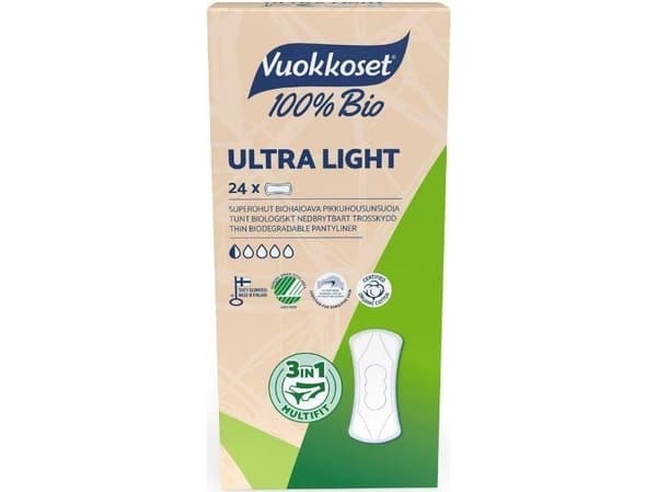 Anemoner Anemoner 100% BIO Truseinnlegg Ultra Light 24 stk.