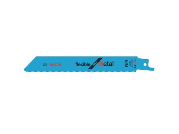 Bosch flexible for Metal S 922 EF - Sågblad - för rör, bladmetall, stål, profiler - 5 delar - längd: 150 mm