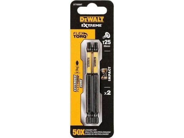 Dewalt DEWALT IMPACT TIP. TORX T25x89mm /2st.