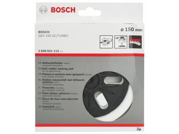 Bosch myk - Slibepude - 150 mm - rund