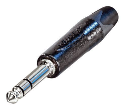 Neutrik NP3X-BAG, Svart, Nickel, 1 mm ², 1000 V, 50 V, Svart krom