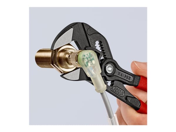 KNIPEX - Tunge- og spaltetang - 180 mm - maks. åpning: 40 mm