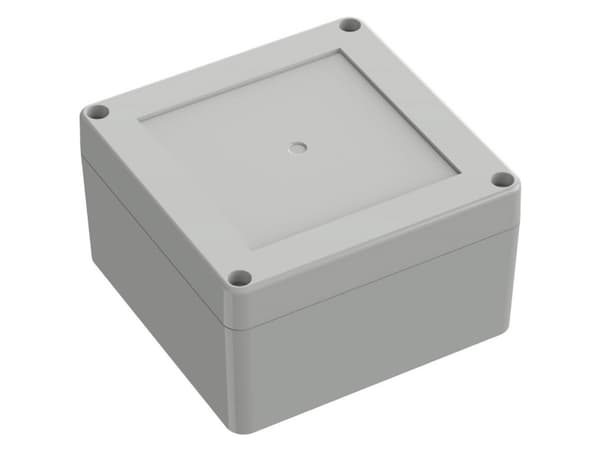 TRU COMPONENTS TC-10860504 Universalskåp 105 x 105 x 60.10 ABS Ljusgrå 1 st