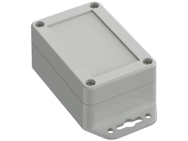 TRU COMPONENTS TC-10860416 ##### Laippakotelo 90 x 60 x 39,90 ABS Vaaleanharmaa 1 kpl