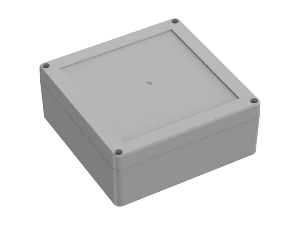 TRU COMPONENTS TC-10860848 Yleiskaappi 149,90 x 149,90 x 60 ABS Vaaleanharmaa 1 kpl