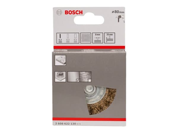 Bosch SHEAR BRUSH WAVED 80MM BUTCH 6MM
